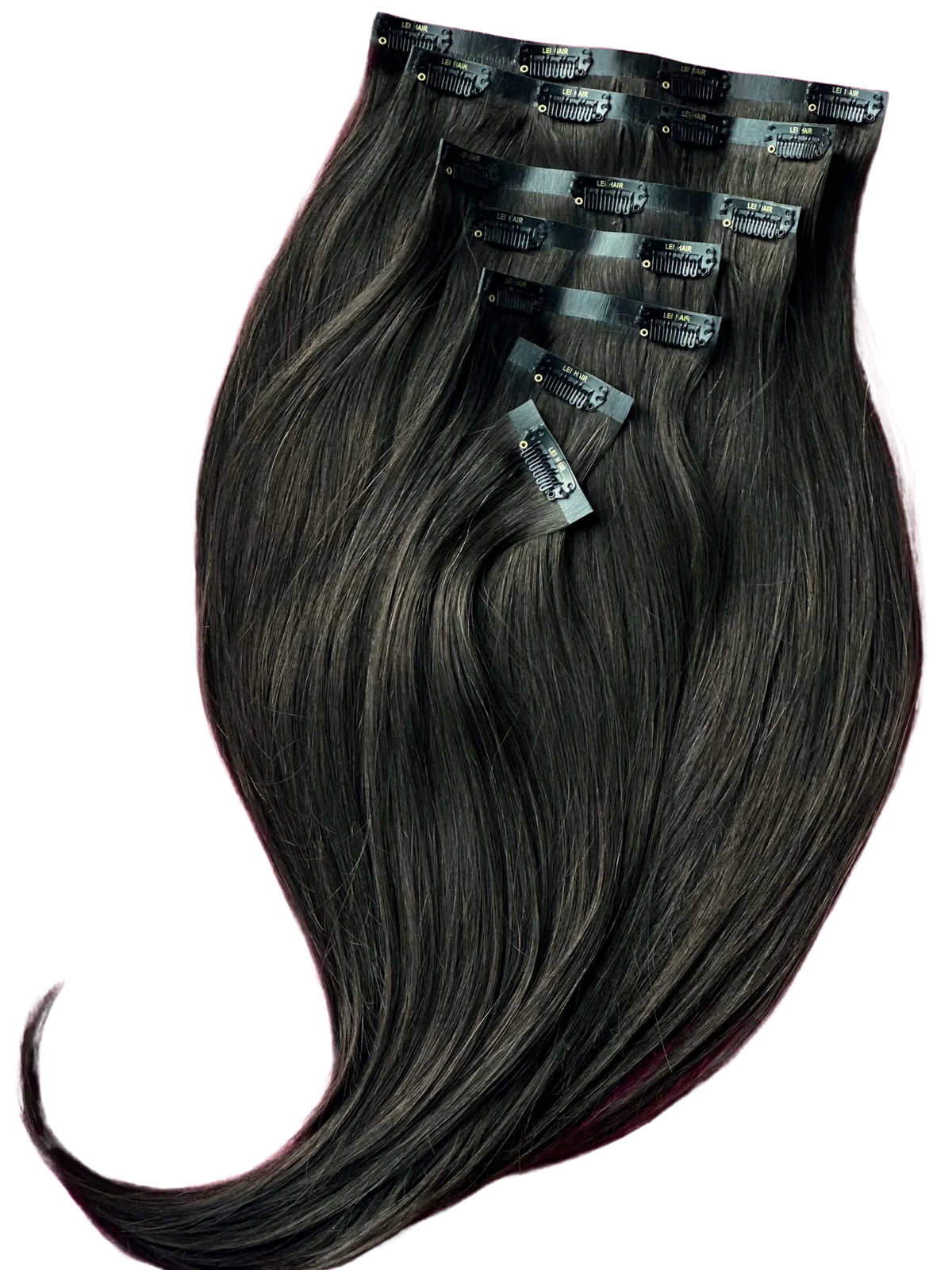 Fit clips / Seamless Clip-ins (Black)