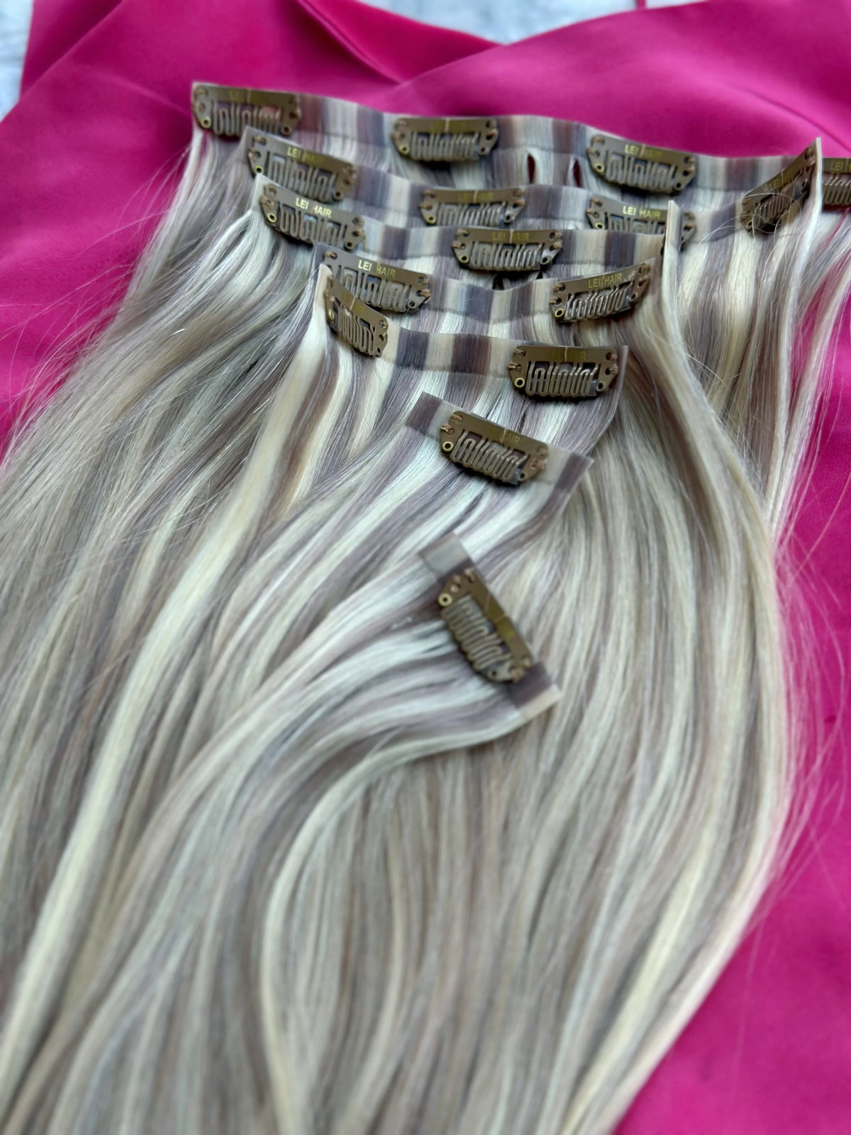 Fit clips / Seamless Clip-ins (Blonde)