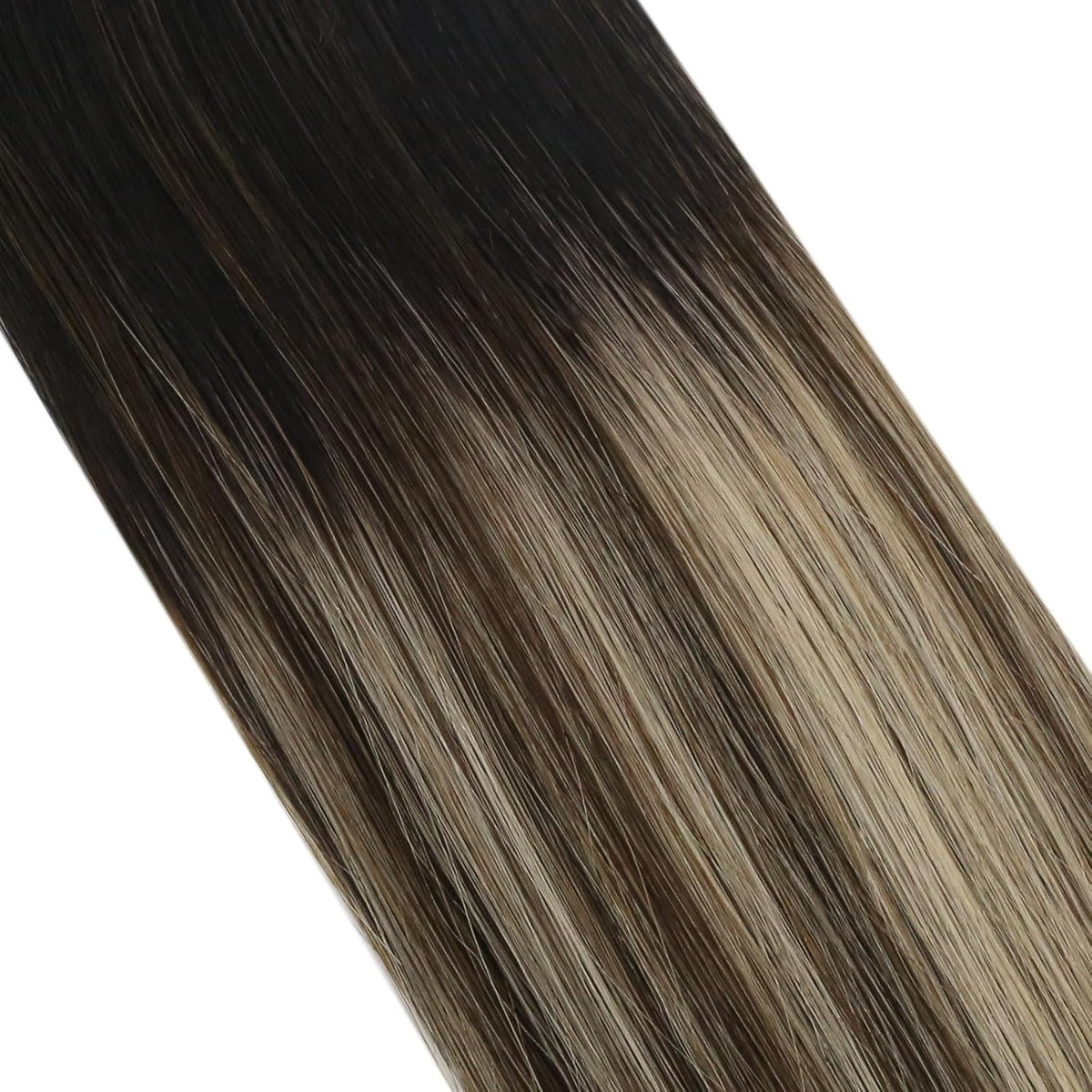 Tape In (Black Ombre Dark Brown Highlight 27 Caramel Blonde)