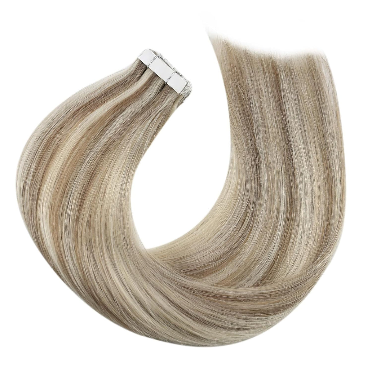 Tape In (light brown highlighted platinum blonde 60)